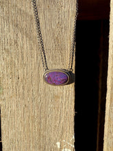 Load image into Gallery viewer, Purple Mojave Stone Necklace
