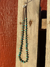 Load image into Gallery viewer, Turquoise Heishi Necklace
